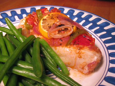Post image for Baked Halibut