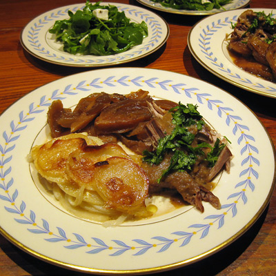 Post image for Pork Shoulder Braised with Ginger, Fennel, and Citrus